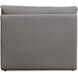 Miles Grey Outdoor Chaise in Light Grey